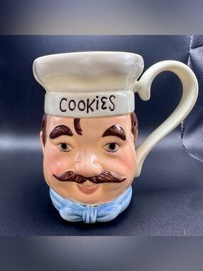 Ceramic Baker Chef Cookie Jar Mug from Cookies from the cookie jar